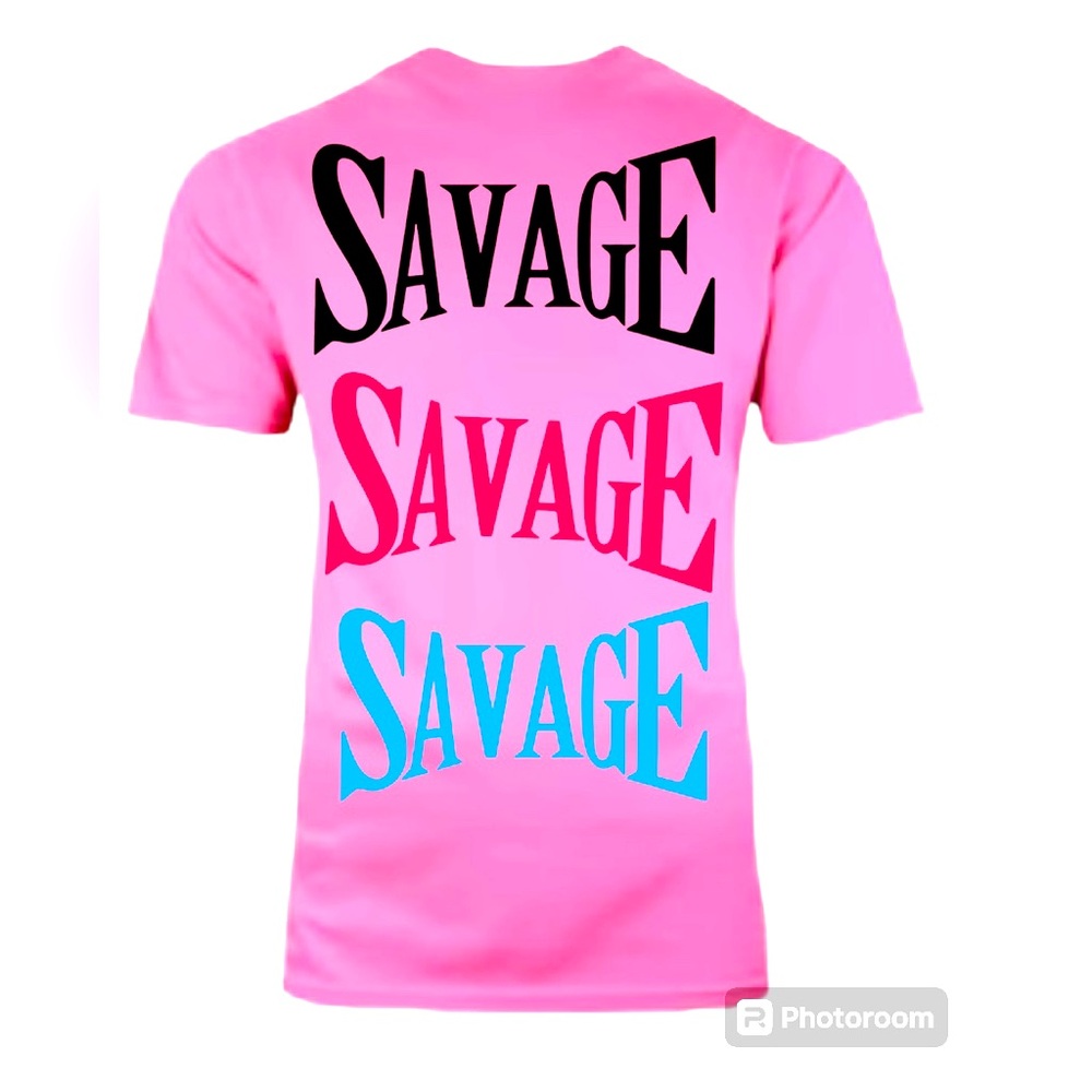 Pink savage shirts
